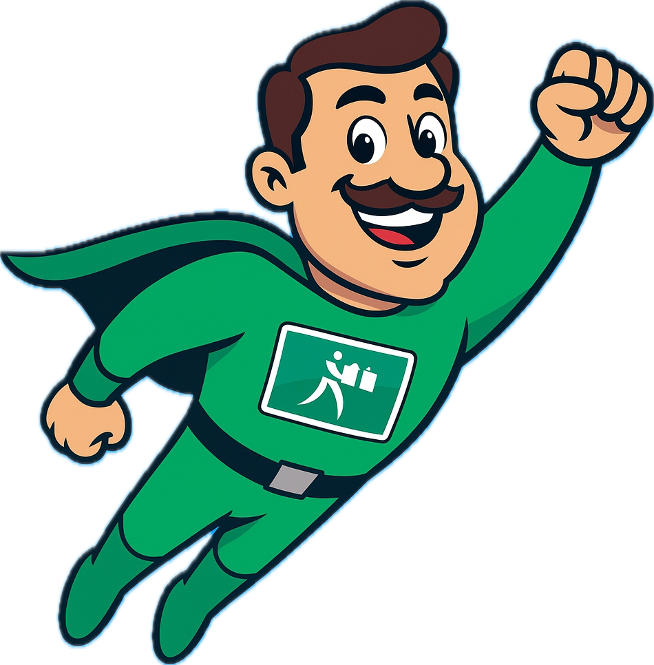 Captain Storage character sprite