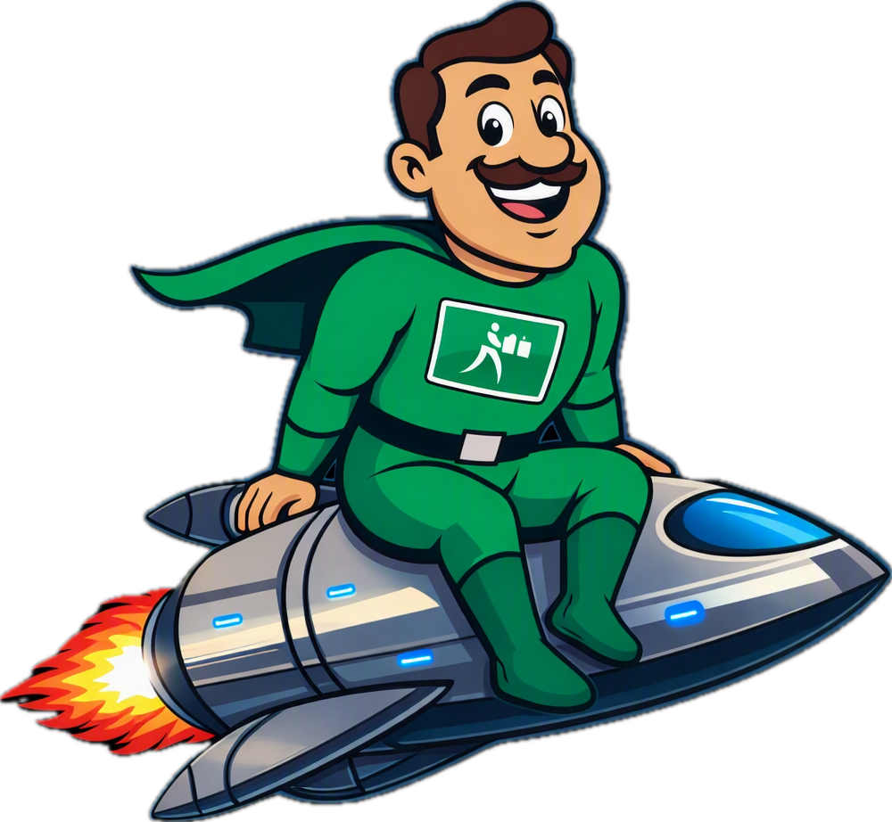 Captain Storage spaceship sprite